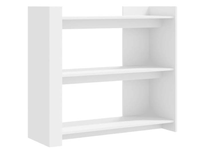 Konsolentisch weiß 100x35x90 cm mit Holzbauböden Holzwerkstoff, feuchtigkeitsbeständig, stabile Konstruktion, Ablageflächen, Dekorplatte