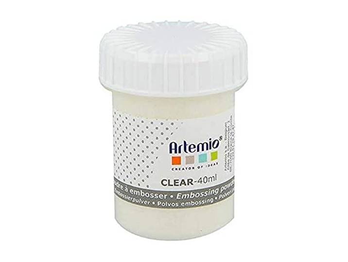 Artémio MegaCrea reliëfpoeder, transparant, 40 ml