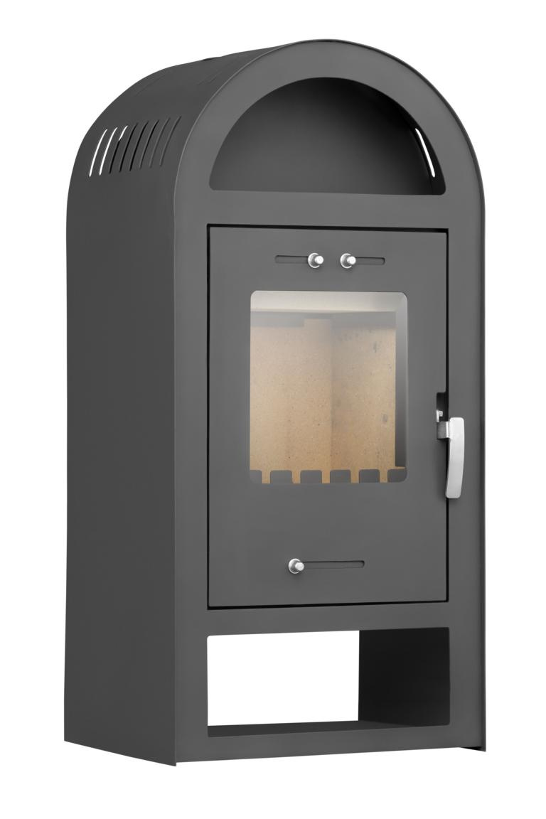 KLEININGGMB Kaminofen Galeras O5, 6,8 kW Stahl. H 97 x B 46 x T 41 cm 16932107