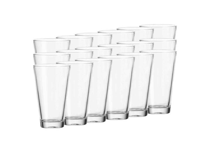 Glas LEONARDO Trinkgläser Ciao 300 ml transparent , bunt (transparent), Glas, Trinkgefäße, Glas