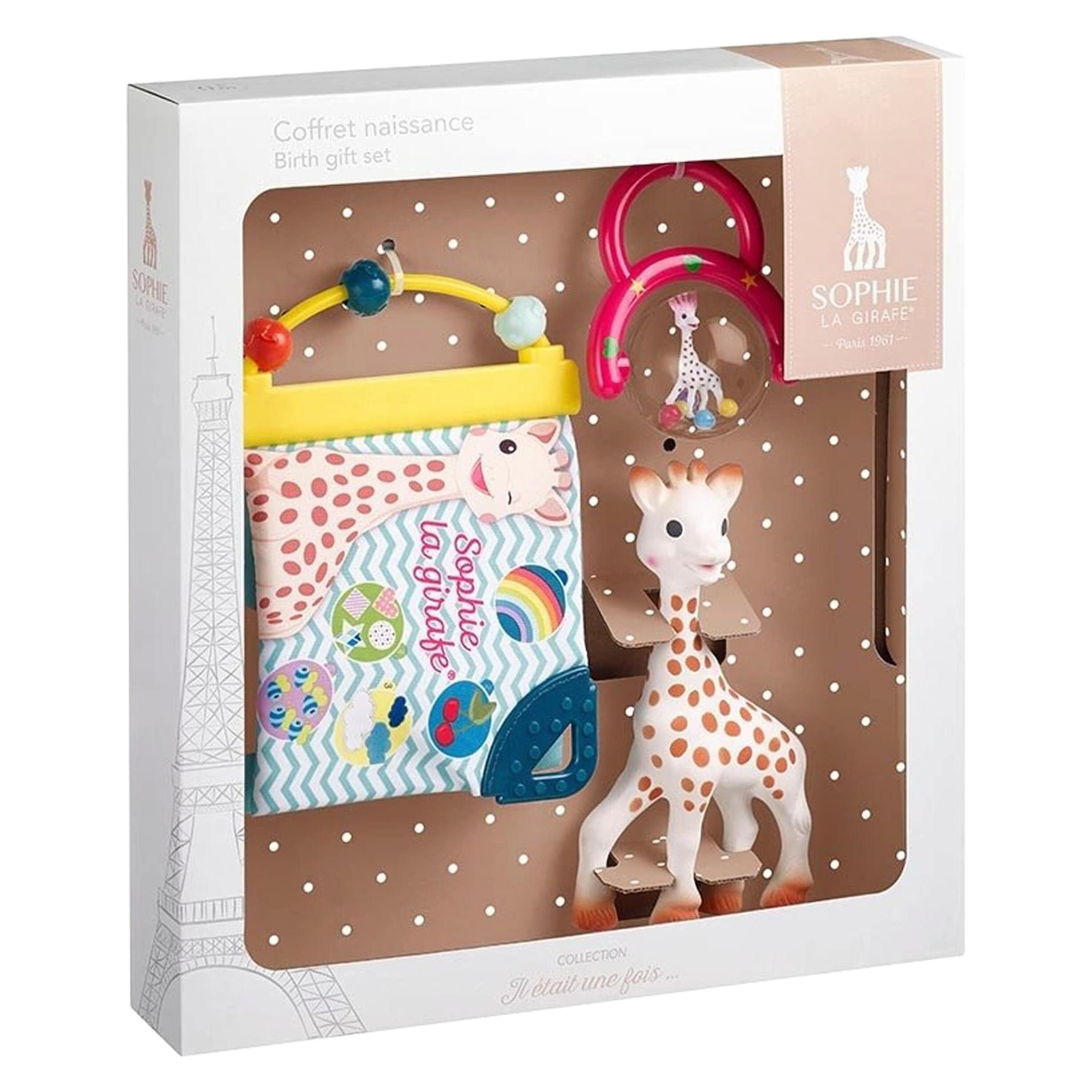 Sophie la girafe Geschenkset Spielset Buch 3-teilig (010325)