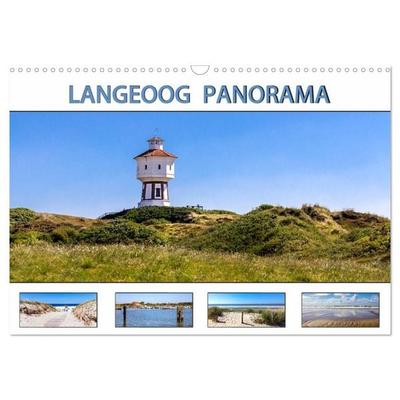 LANGEOOG PANORAMA (Wandkalender 2026 DIN A3 quer), CALVENDO Monatskalender