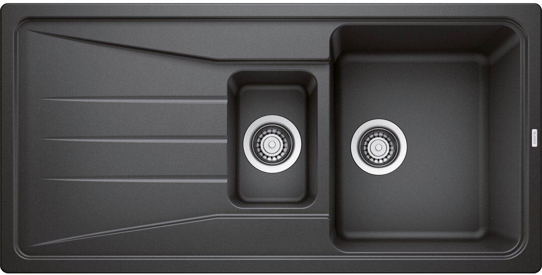 Blanco Sona 1.5 Bowl Inset Kitchen Sink Anthracite 615mm L