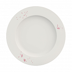 ORNAMIN Teller flach - Viento - rot - Ř27cm 305737