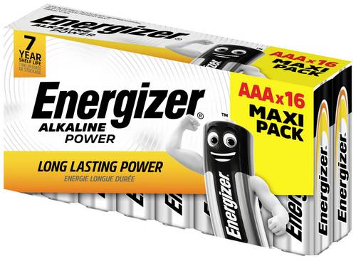 Energizer Power Micro (AAA)-Batterie Alkali-Mangan 1.5V 16St.