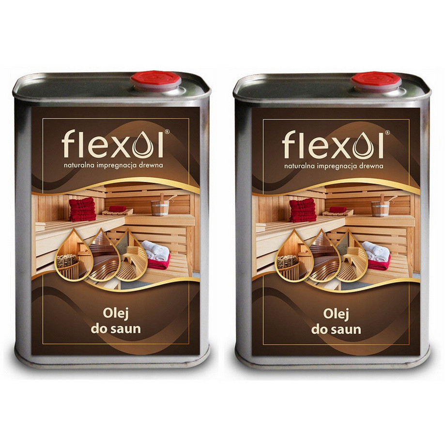 Flexol Sauna-olie Houtbehandeling 1+1 Liter