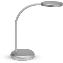 MAUL Tischleuchte MAULjoy LED 3.000 K Standfuß silber