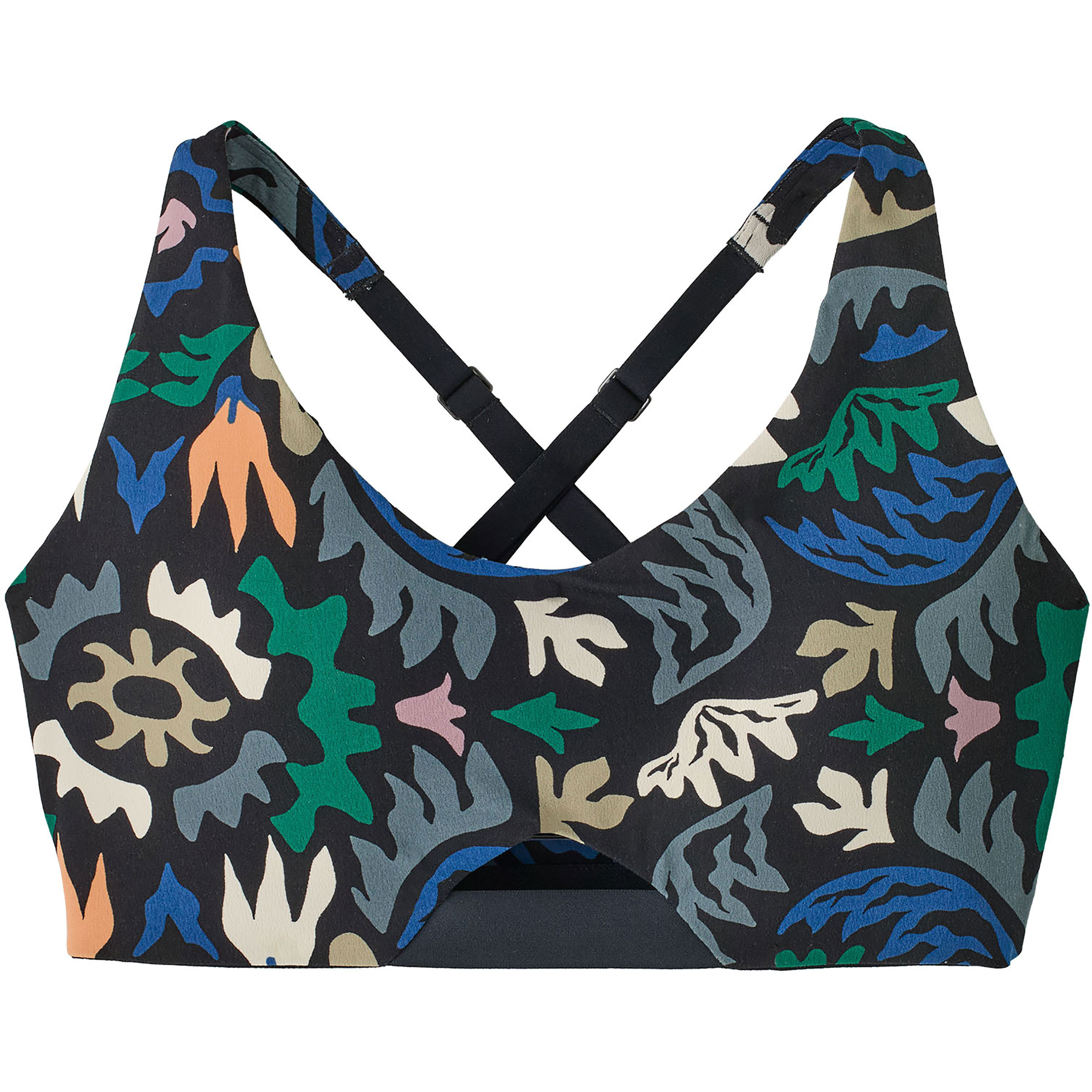 Patagonia Maipo Low Impact Sport BH Damen Sport-BHs blau Größe M Elastisch