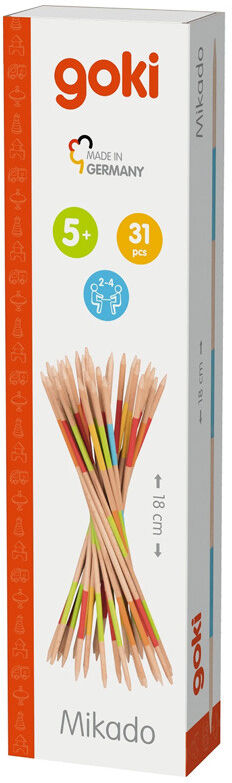 Jeu de mikado 18 cm - Goki