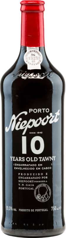 Niepoort 10 Years Old - Vino de Oporto de Portugal con 19,50% de Graduación