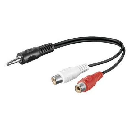 MicroConnect Audio-Adapter (Winkeladapter) (AUDALHF02)