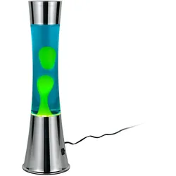 Tchibo - Reality LED-Lavalampe - 16x16x46cm - silber -