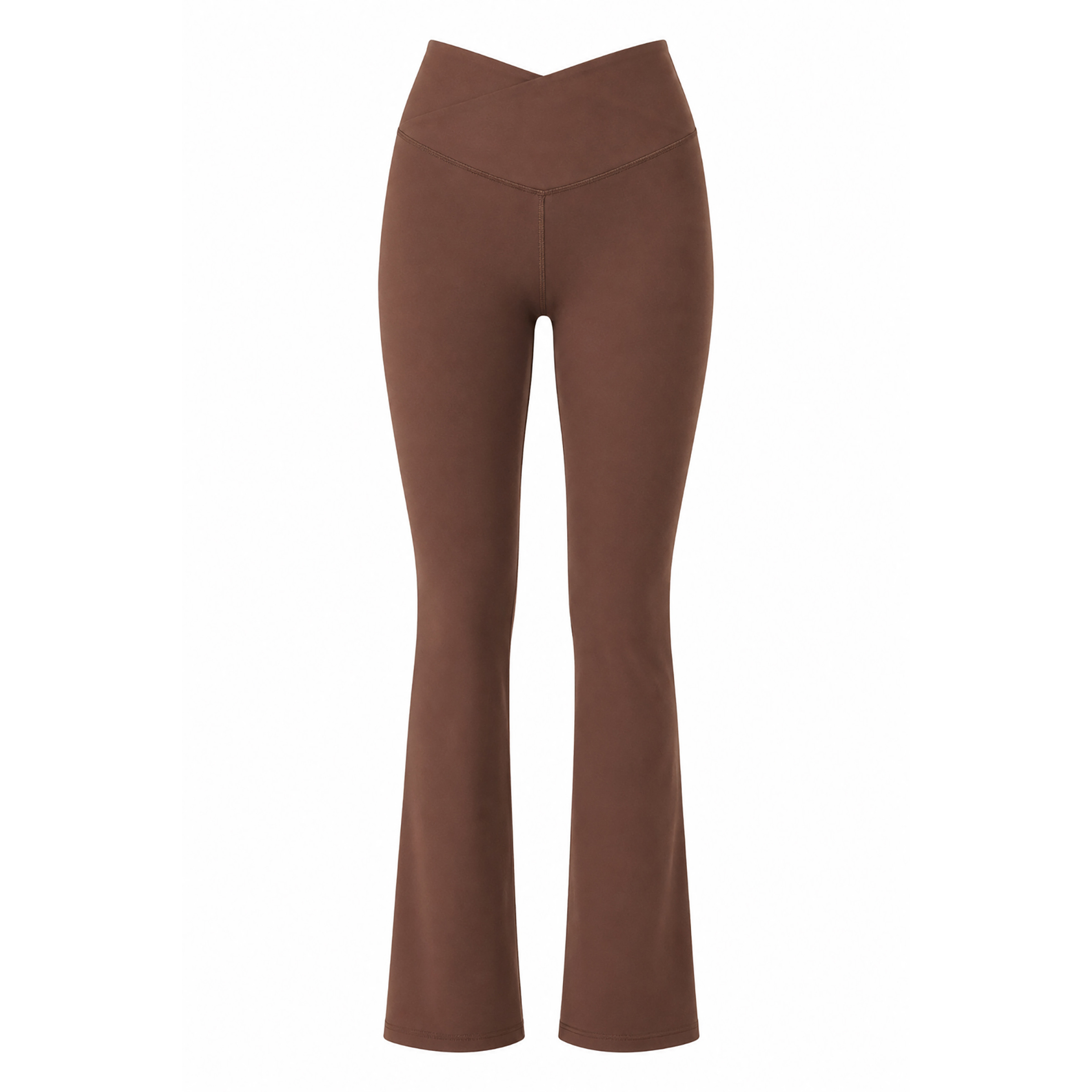 Mandala Flared Sports Hose Damen Yogahose braun Größe M Yoga Schnell trocknend