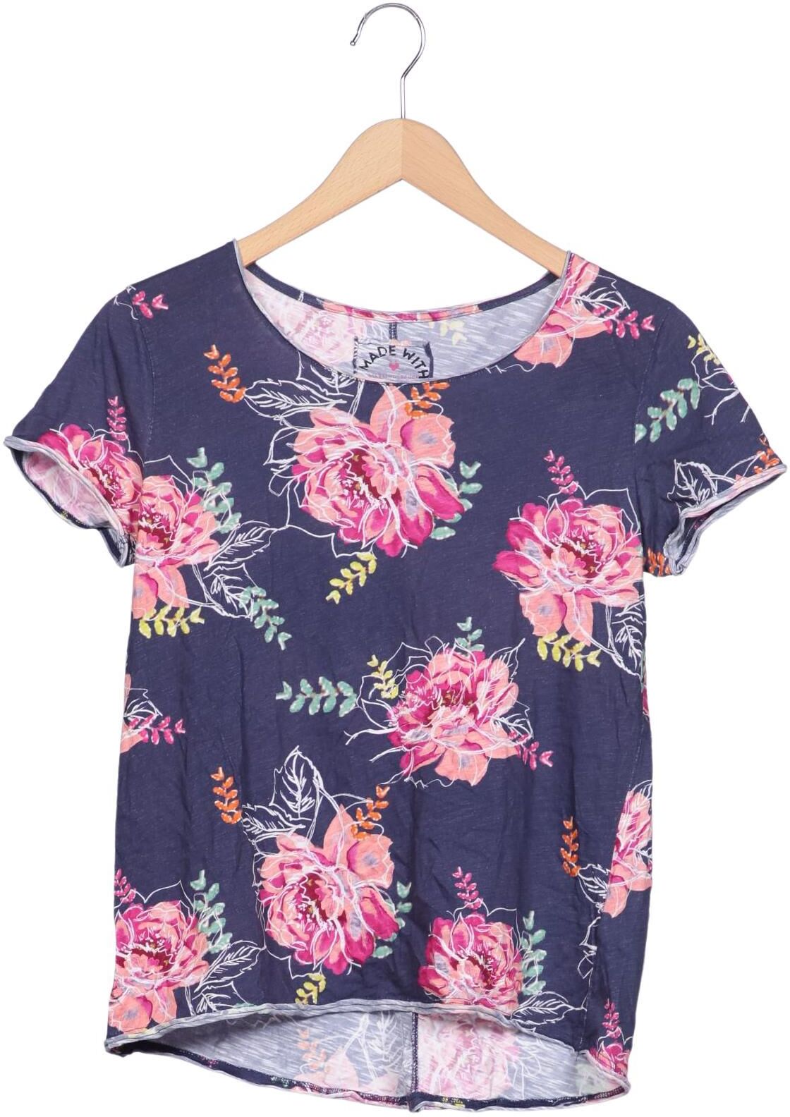 Lieblingsstück Damen T-Shirt, Mehrfarbig, Gr. M, Baumwolle - Second Hand