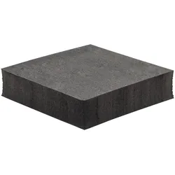 WAGNER Topffüße 4 tlg Set - 50 x 50 x 12 mm, selbstklebend, gegen Bodenfrost & Staunässe, witterungsbeständig - 20080399