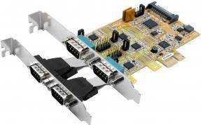 EXSYS PCIe 4S Seriële kaart RS-232/422/485 met FTDI (EX-45034)