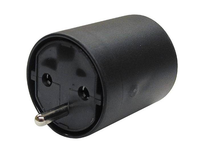 Steko Mount Fixadapter Ch-T12 auf Cee7 Schwarz