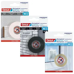 tesa doppelseitiges Klebeband 19 mm  x 1.5 m transparent