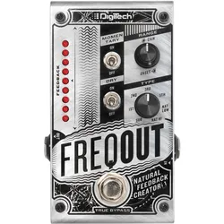 Digitech Effektpedal, FreqOut, Natural Feedback Creator (Gitarre), Effektpedal, Silber