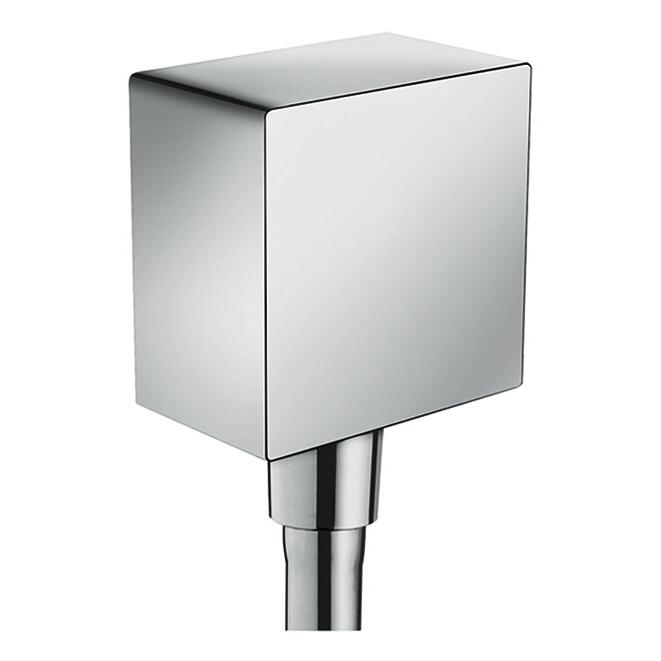 hansgrohe FixFit Wandanschluss Square mit Rückflussverhinderer (26455000)