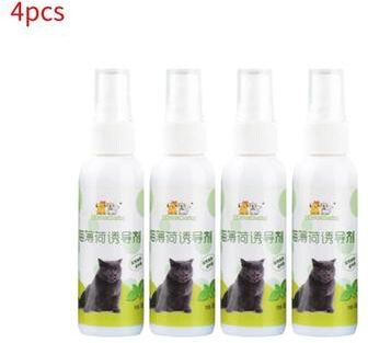 Uplift Picks Natural Catnip Spray For Cats And Kittens Pet Training And Teeth Cleaning Support 4 Pcs