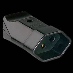 Bachmann 912174 Schutzkontaktkupplung Thermoplast 250 V Schwarz IP20