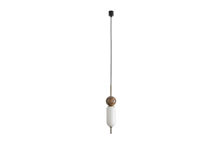 Anet Pendelleuchte bronze/braun, Marmor - Aromas del Campo - Wohnzimmer - Modern - Einflammig