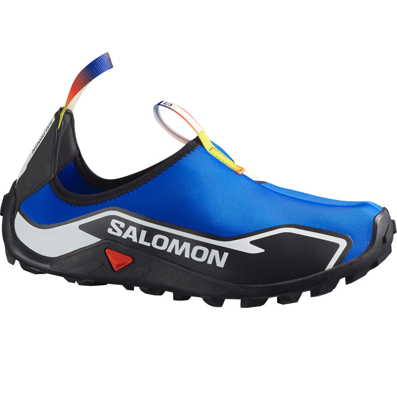 Salomon Walking Coverboot black/race blue - S