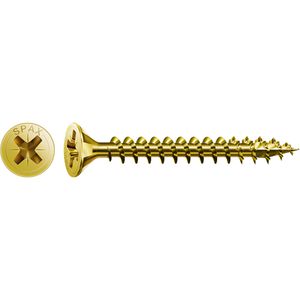 Spax Holzschrauben 1081020400163, Yellox, 4 x 16mm, Vollgewinde, Senkkopf, 200 Stück