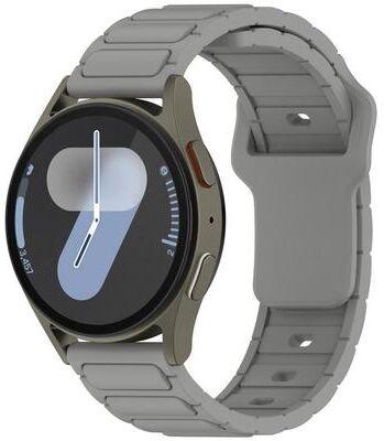 Everyday Crate Silicone Watch Band Shaped Soft Adjustable Replacement Strap For Smartwatches grey