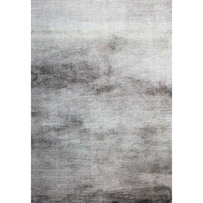 Hochflor-Teppich KAYOOM "Luxe 525", grau (polargrau), B:160cm H:45mm L:230cm, Polyester, Teppiche, Hochflor, Kaninchenfell Haptik, Schlafzimmer