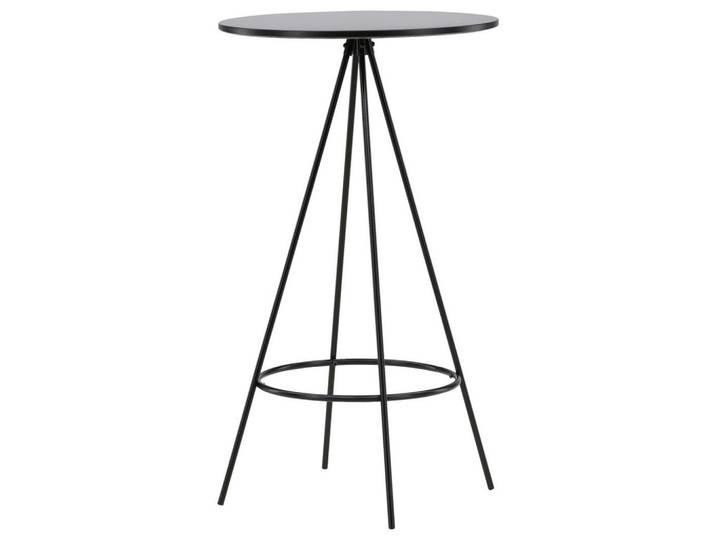 Livetastic Barhocker, Schwarz, Metall, furniert, 60x105x60 cm, Esszimmer, Barmöbel, Barhocker