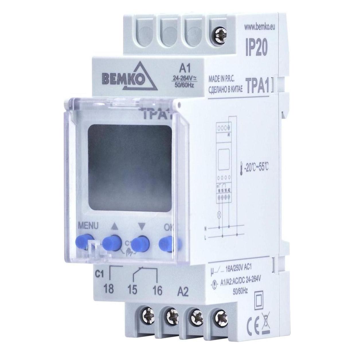 Bemko Astronomischer Timer mit 24-264 VAC (A25-TPA1)