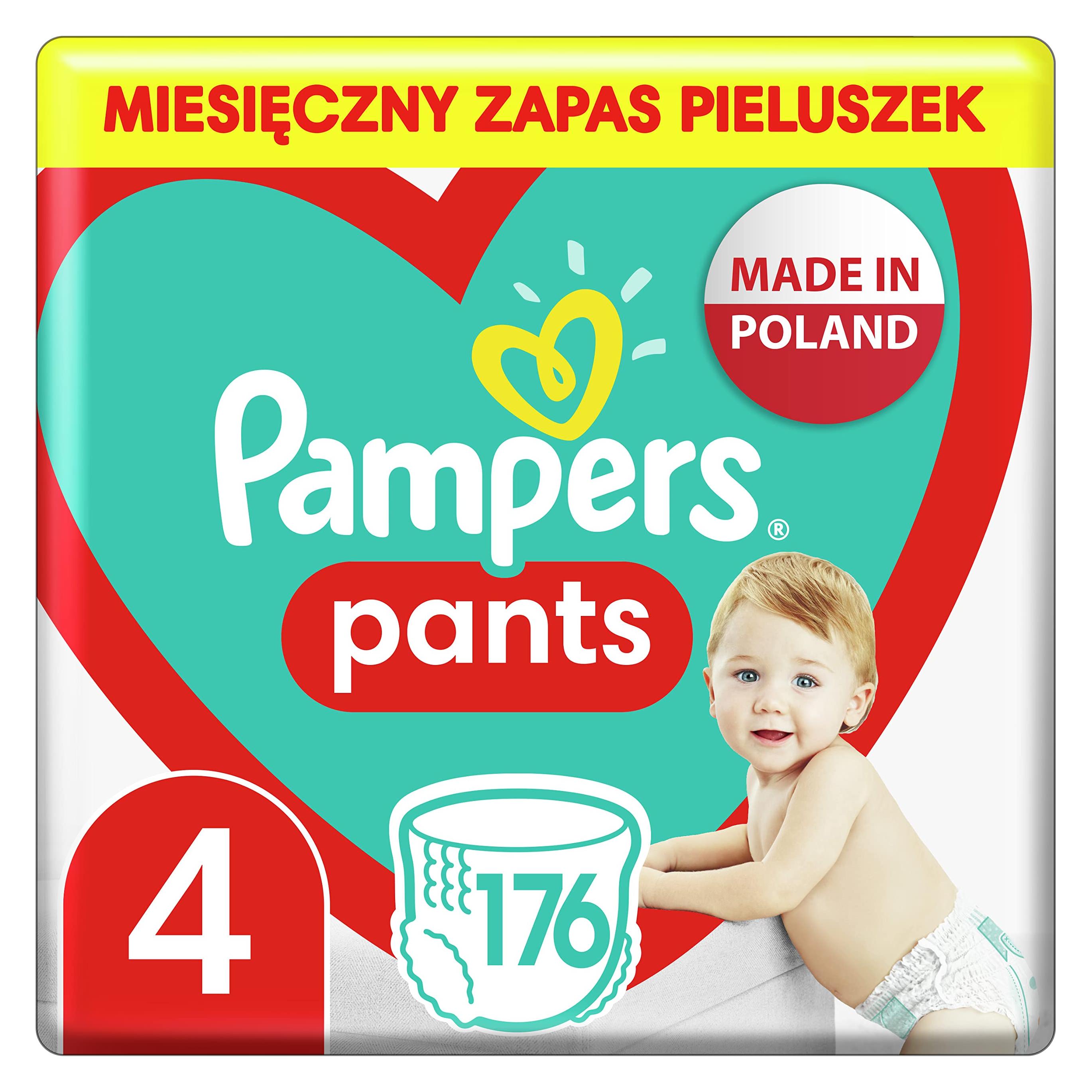 Pampers Diapers-panties (Gr. 4, Monatsbox, 176 Stk.) (8006540068557)