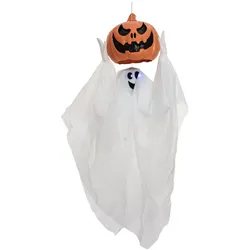 EUROPALMS Halloween Kürbisgeist, animiert, 110cm
