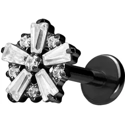 Titan Labret mit Push Fit SCHNEEFLOCKE
