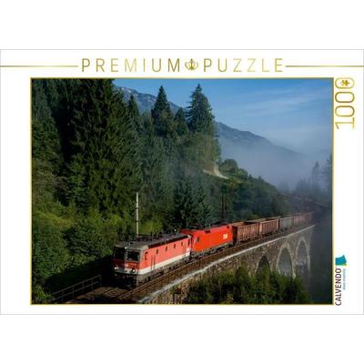 CALVENDO Puzzle Nebel am Tauern | 1000 Teile Lege-Größe 64 × 48 cm Foto-Puzzle für glückliche Stunden
