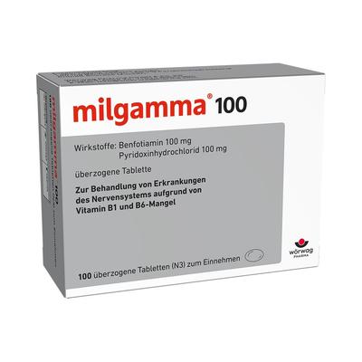 Milgamma 100 mg überzogene Tabletten St Überzogene