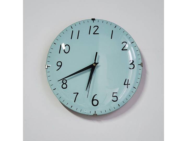 Horloge murale sphérique en verre moderne minimaliste Style nordique horloge murale silencieuse Quartz horloge chambre salon horloge murale ZI38