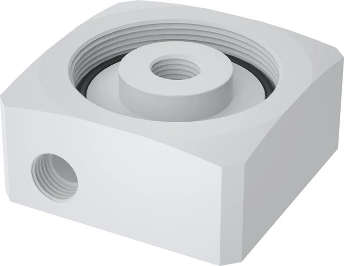 Barrow DDC Ausgleichsbehälteradapter - weiß