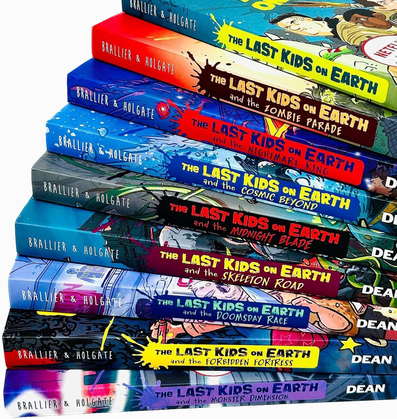 Egmont The Last Kids on Earth Collection 9 Books Set By Max Brallier Netflix Original