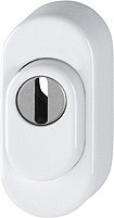 HOPPE Schutzrosette 55S-ZA,oval,16mm,ZA/PZ,F9016 besch. 2161570