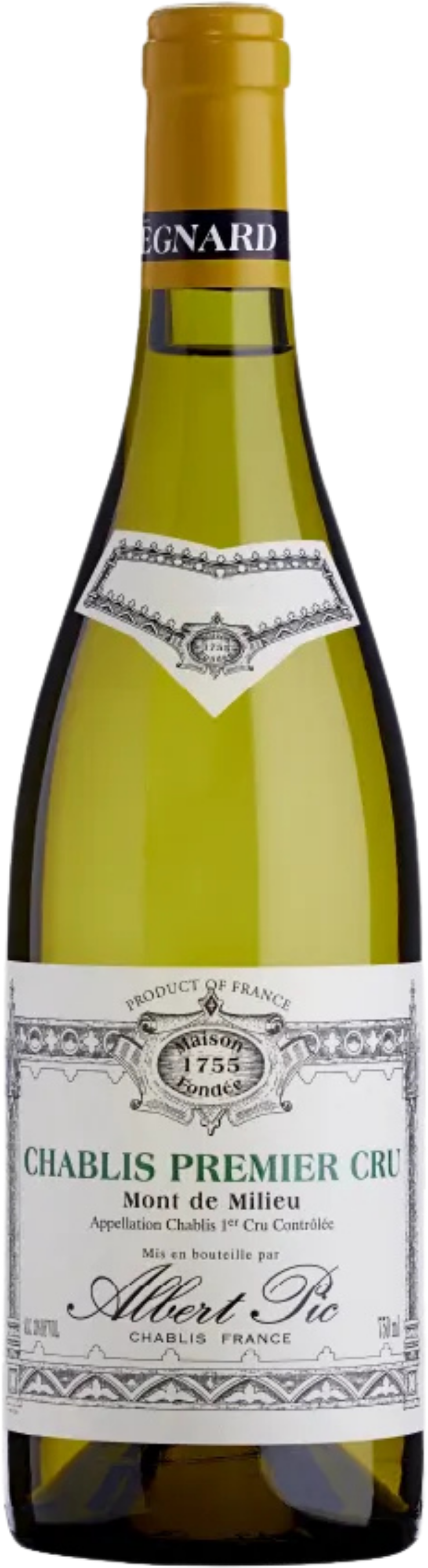 Pic Albert Chablis Premier Cru 'Mont de Milieu' Albert Pic 2023
