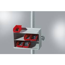 Manuflex ZB3901.5012 Sichtboxen Regal RAL5012 lichtblau Lichtblau
