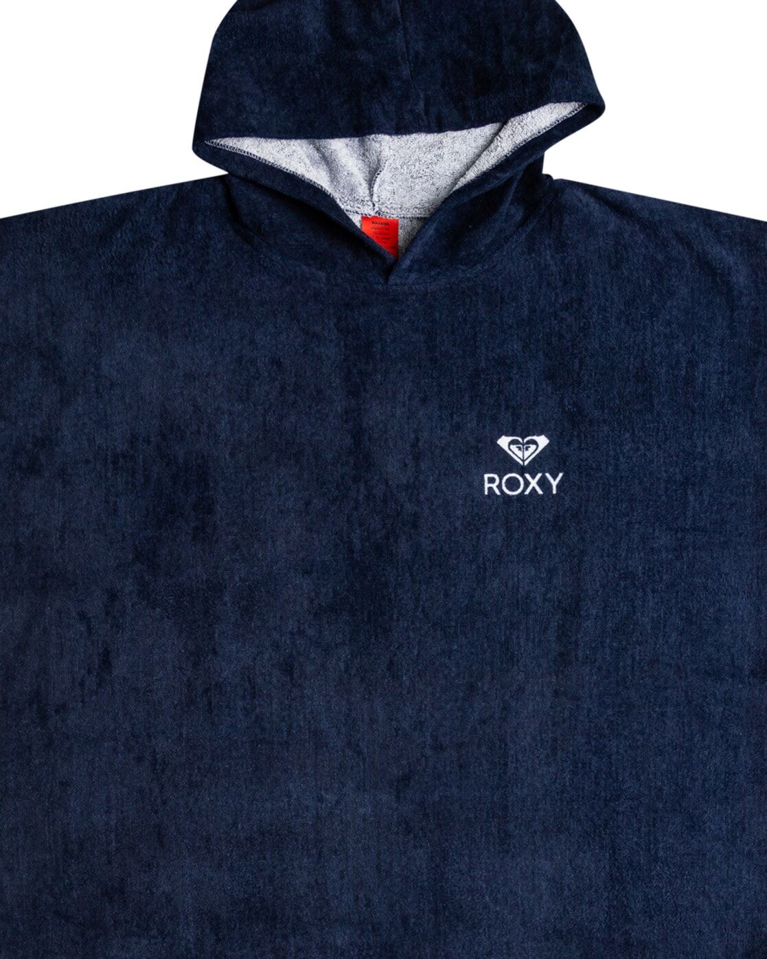 Badeponcho ROXY "Sunny Joy", Damen, blau, Obermaterial:100% Baumwolle., Hausmäntel Badeponcho