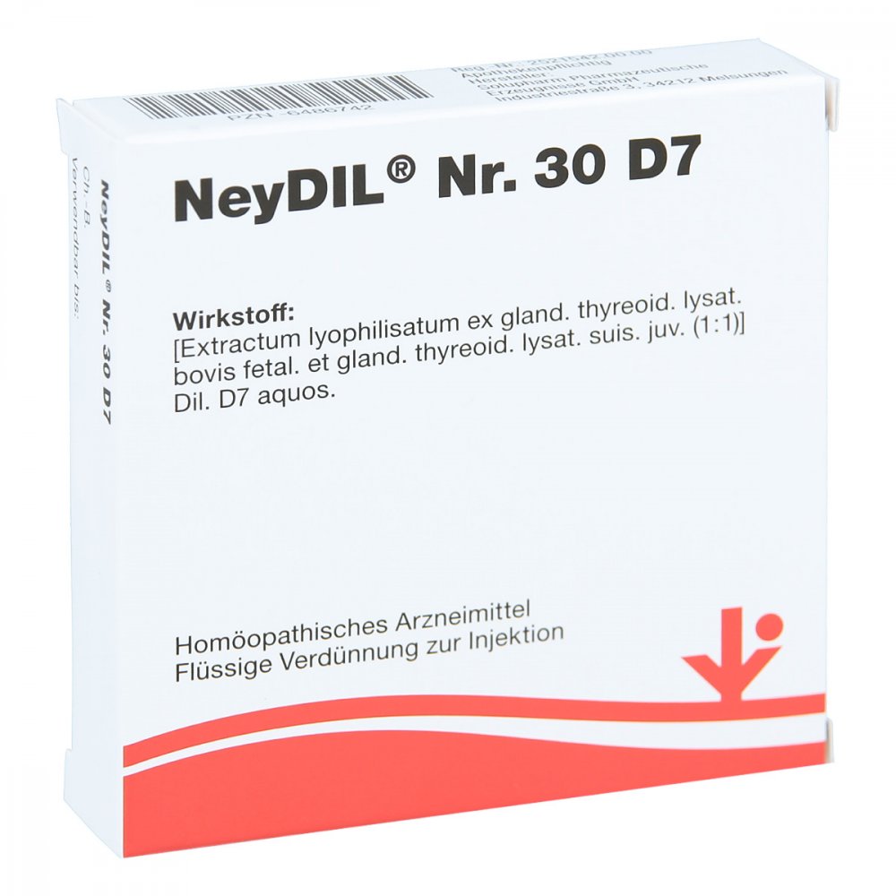 vitOrgan Arzneimittel GmbH Neydil Nummer 3 0 D7 Ampullen 06486742