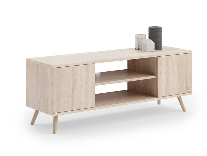 Raumhirsch Furniture Lowboard Focus, Stehendes Fernsehregal für das Wohnzimmer (Fernsehkommode, TV Schrank, TV Board stehend), Elegant & Funktional