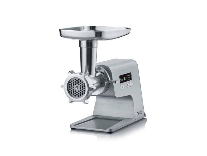 GRAEF Fleischwolf FW 500 400-2500 W , silber, B:15,3cm H:35,5cm T:30,4cm, Zerkleinerer, Fleischwolf
