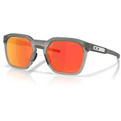 OAKLEY Sonnenbrille HSTN SQ 2.0 Matte Grey Smoke | Prizm Ruby Polarize