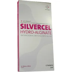 SILVERCEL Hydroalginat Verband 10x20 cm 5 St Kompressen
